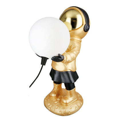 Lampe de Chevet Astronaute Apollo Doré