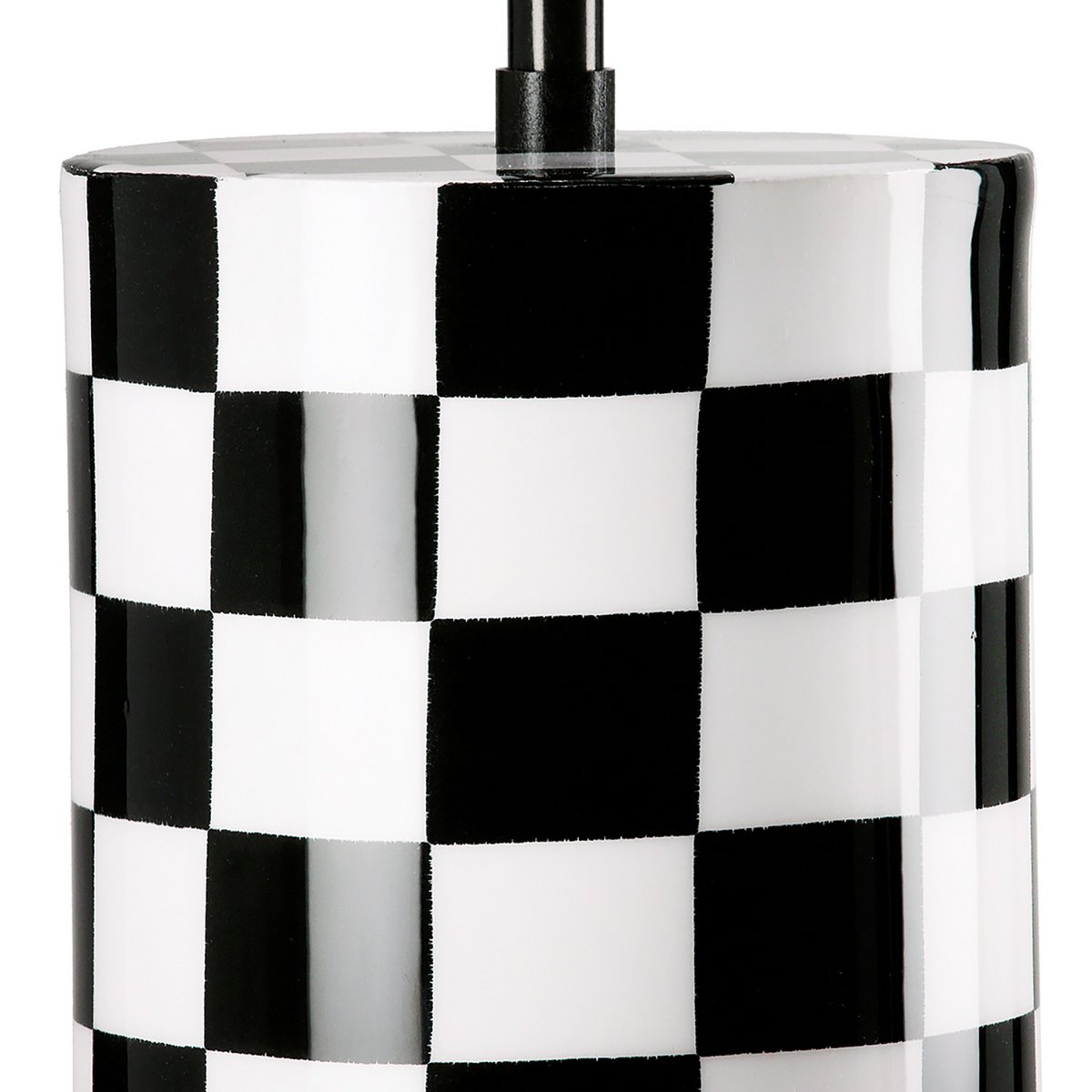 Lampe de Bureau Design Damier Noir&Blanc