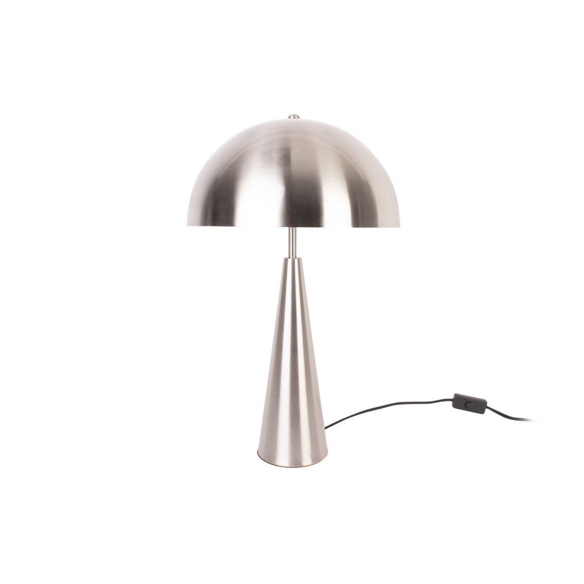 Lampe de chevet Champignon Industriel Gris