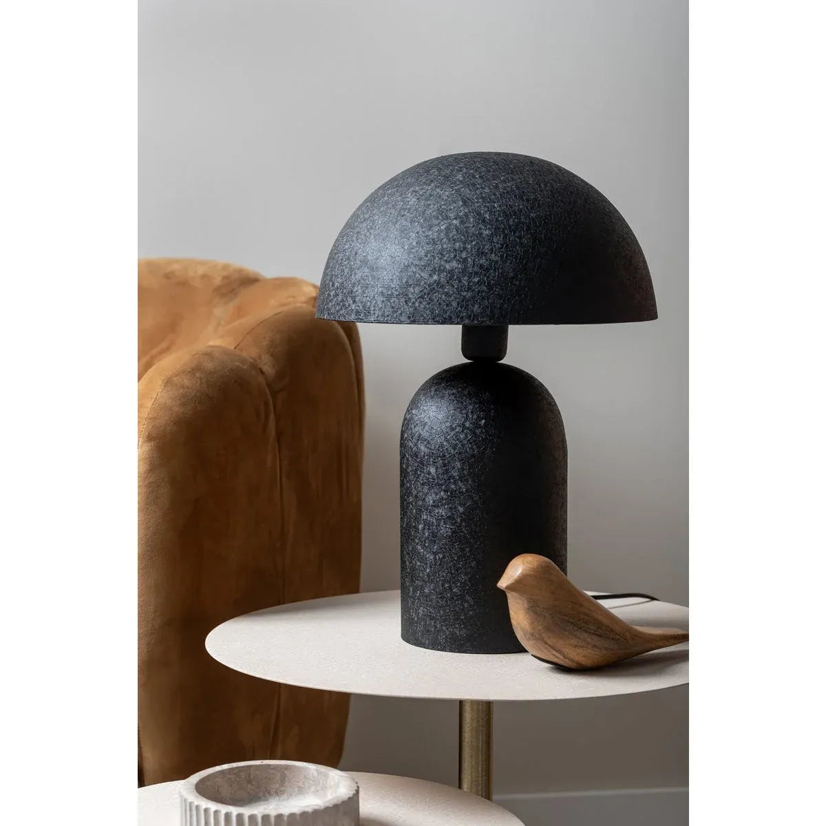 Lampe de chevet Design Champignon Texturé