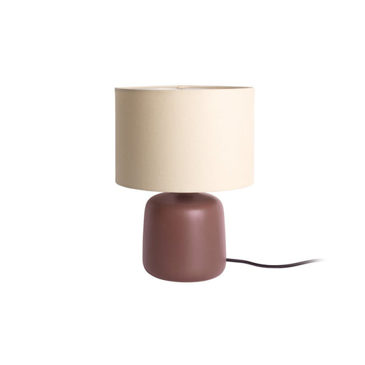 Lampe de chevet Design Marron Céramique