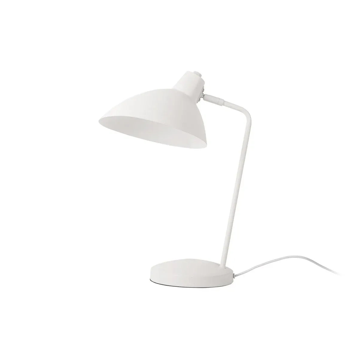 Lampe de Bureau Design Métal Blanc