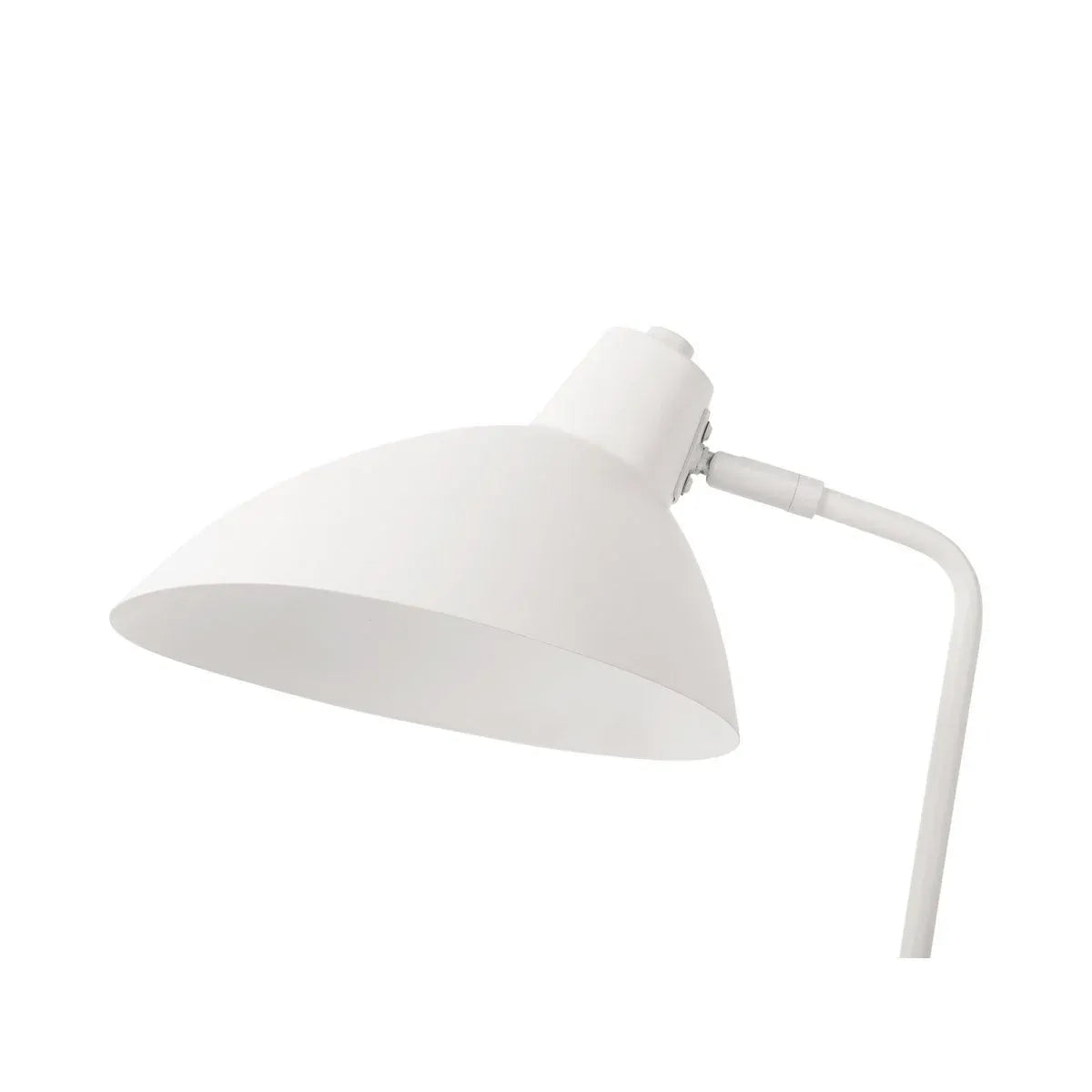 Lampe de Bureau Design Métal Blanc