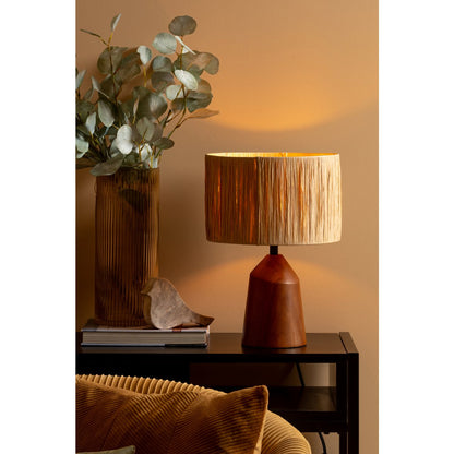 Lampe de chevet en Bois Beige