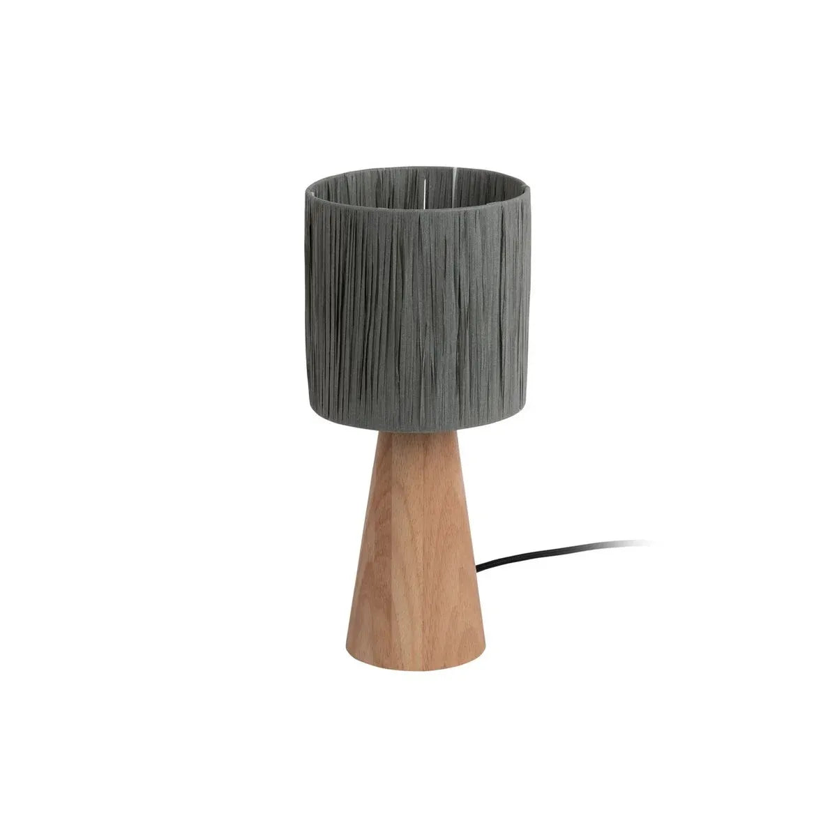 Lampe de chevet en Bois Design Cône