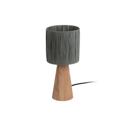 Lampe de chevet en Bois Design Cône