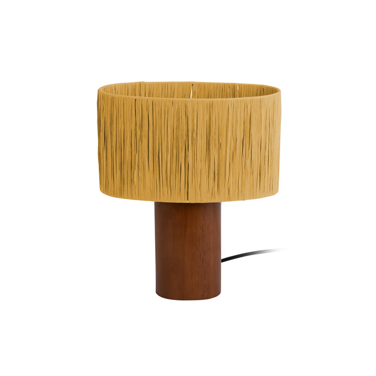 Lampe de chevet en Bois Jaune