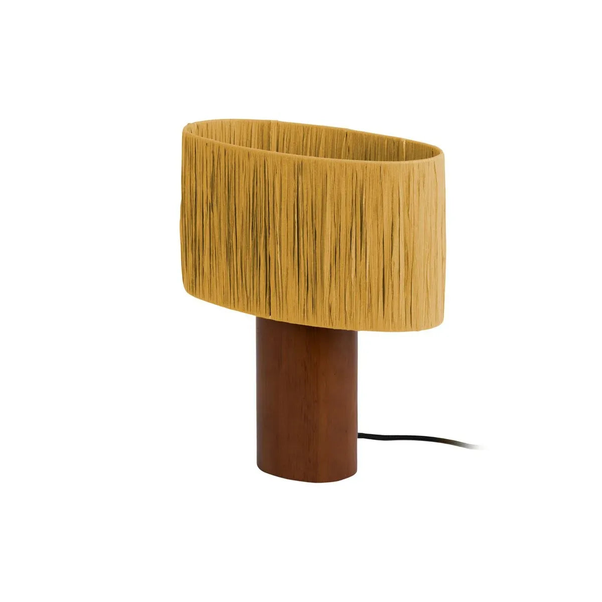 Lampe de chevet en Bois Jaune