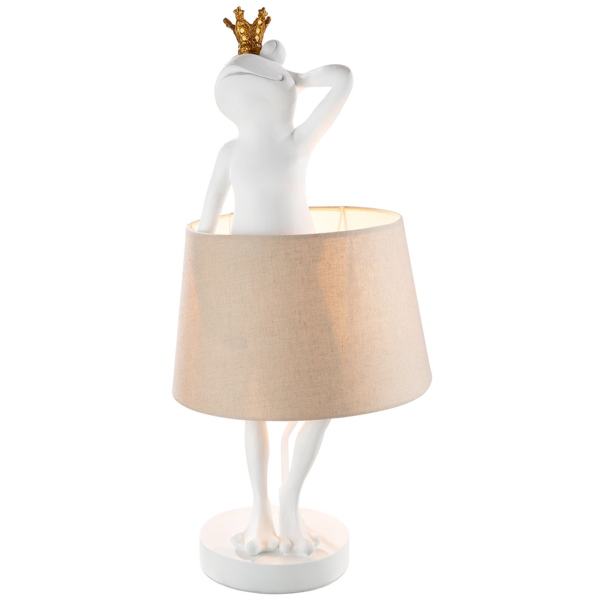 Lampe de Chevet Enfant Poly "Roi Grenouille"