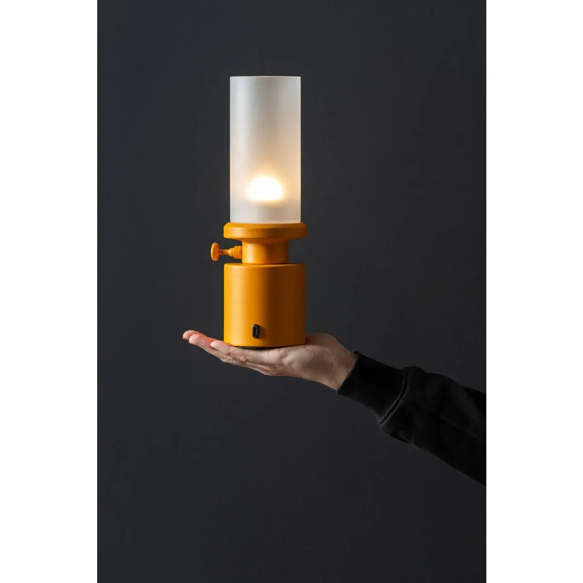 Lampe de chevet Jaune Brillant LED Sans Fil