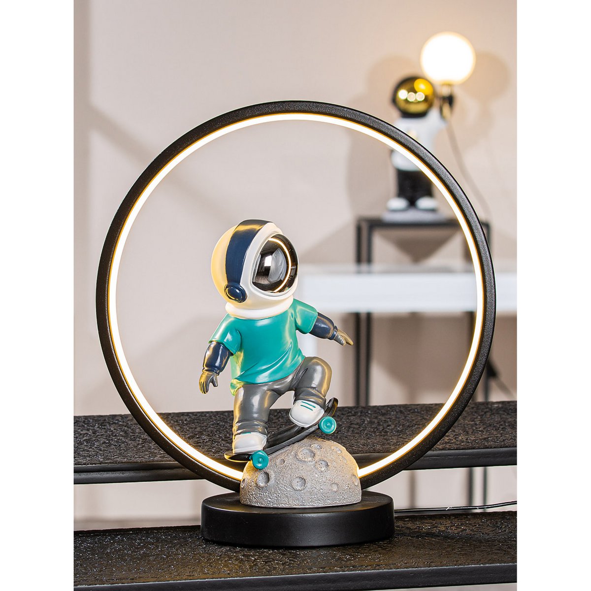 Lampe de Chevet LED Astronaute Bleu