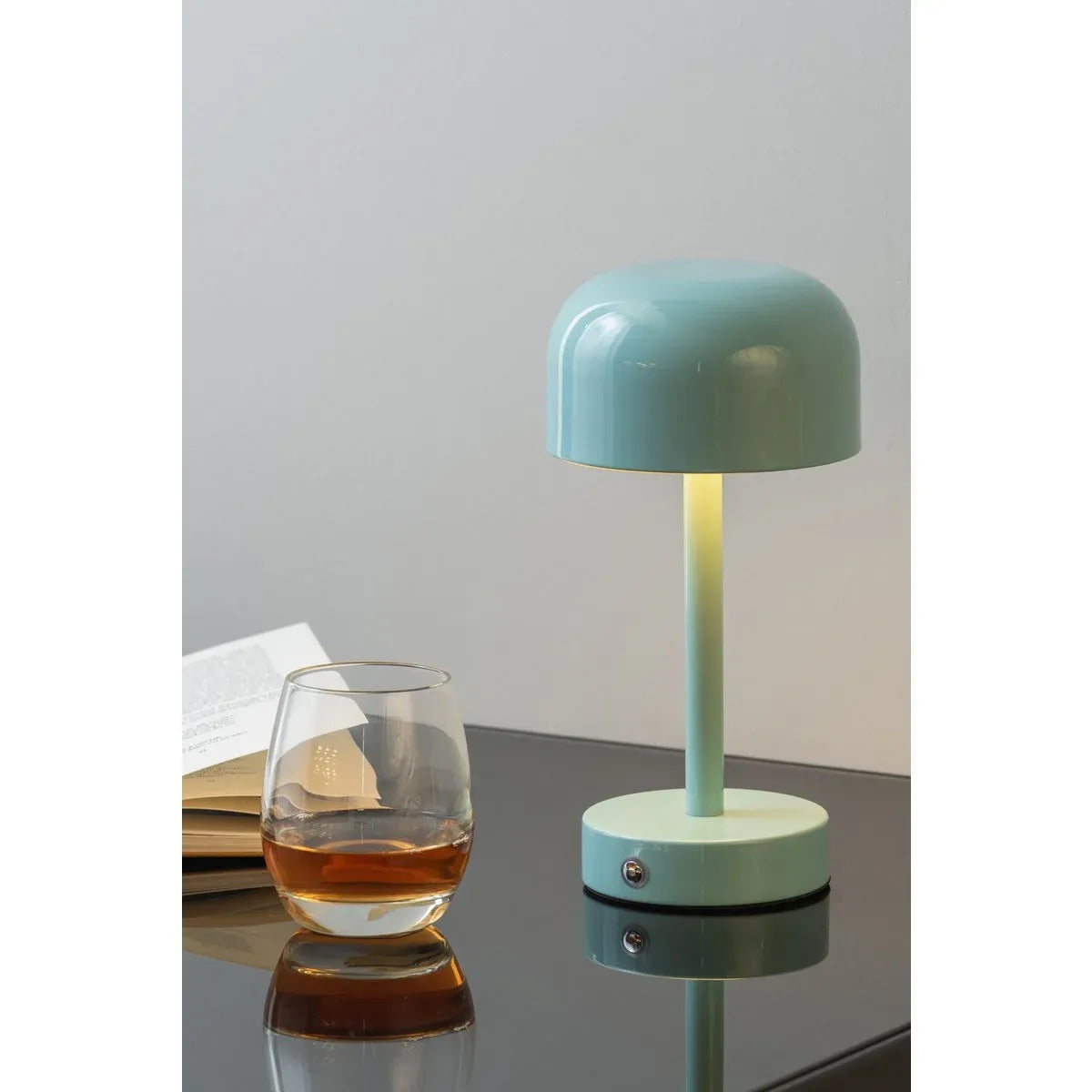 Lampe de chevet LED Bleue