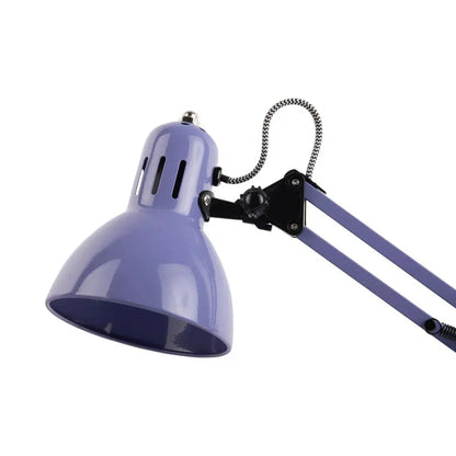 Lampe de Bureau Mauve Industrielle