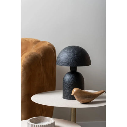 Lampe de chevet Minimaliste Champignon Noir