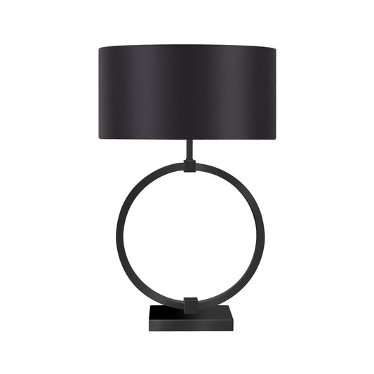 Lampe de chevet Moderne Anneau Noir