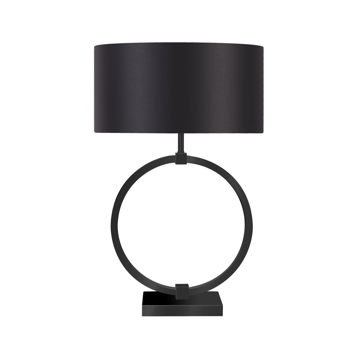 Lampe de chevet Moderne Anneau Noir