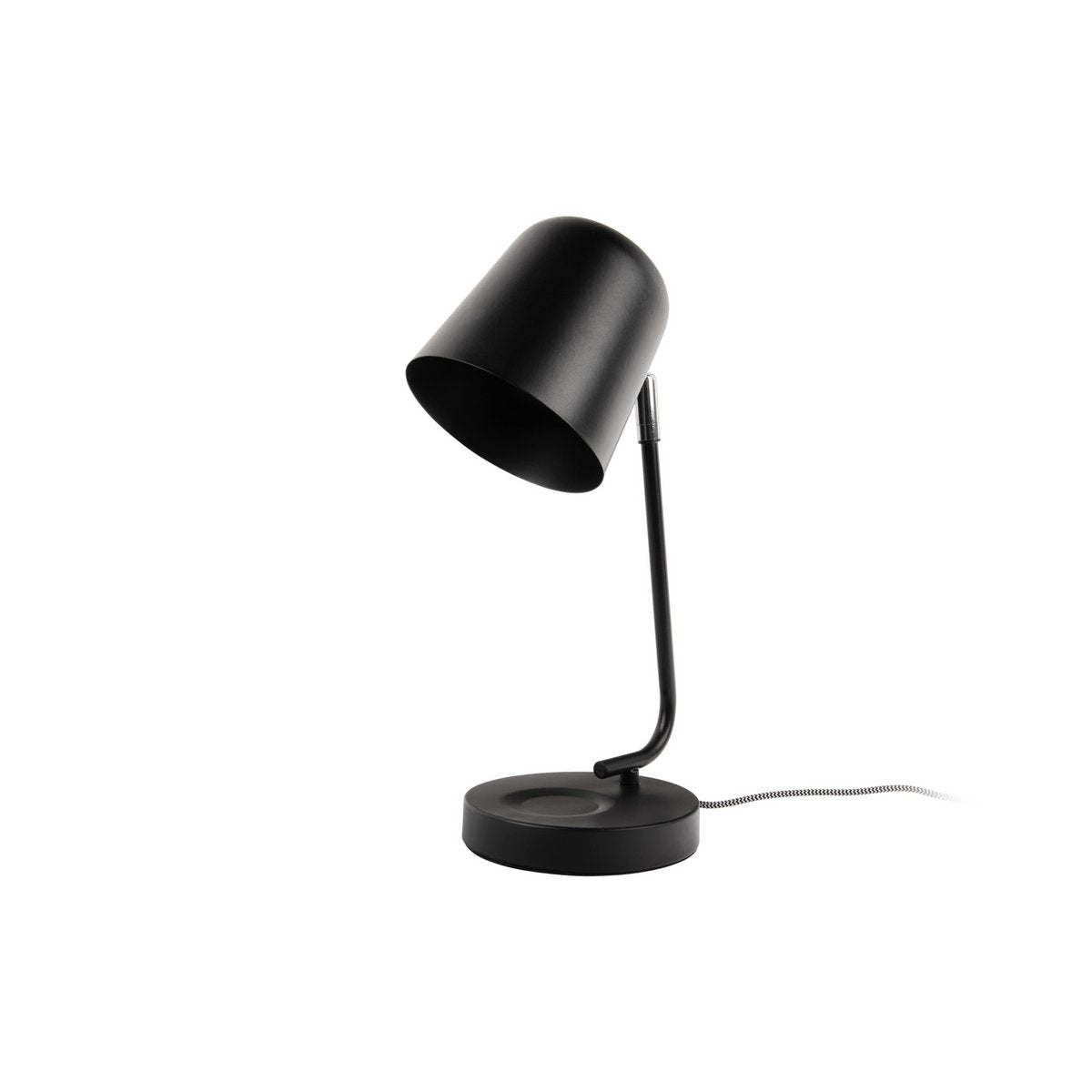 Lampe de Bureau Noire Industrielle