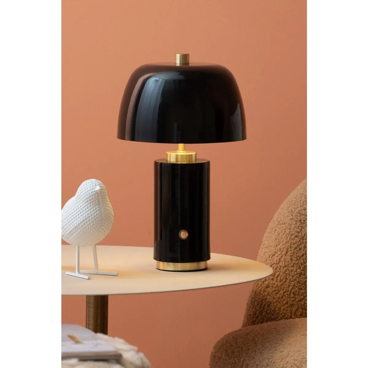 Lampe de chevet Noire LED Originale