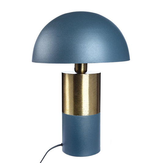 Lampe de Chevet Originale Champignon Bleue Dorée