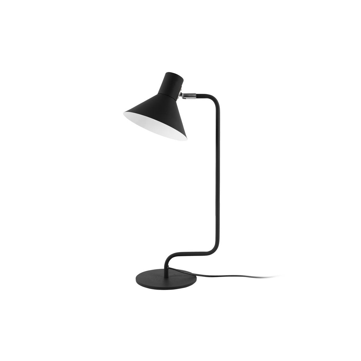 Lampe de Bureau Originale Courbe Noire