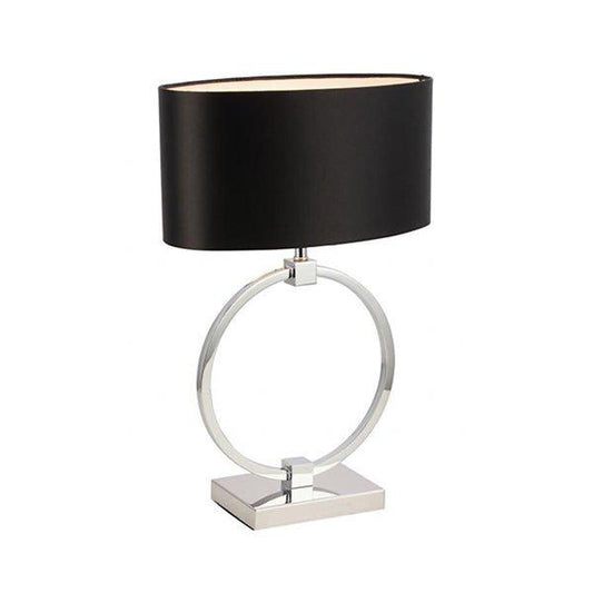 Lampe de chevet Originale Noire Anneau