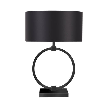 Lampe de chevet Originale Noire Métal