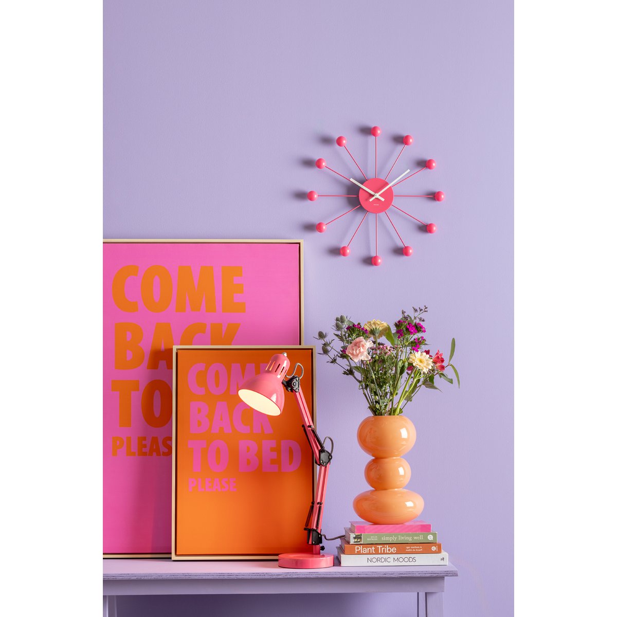 Lampe de Bureau Rose Funky