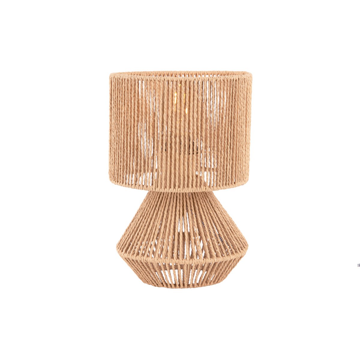 Lampe de chevet Rotin Beige