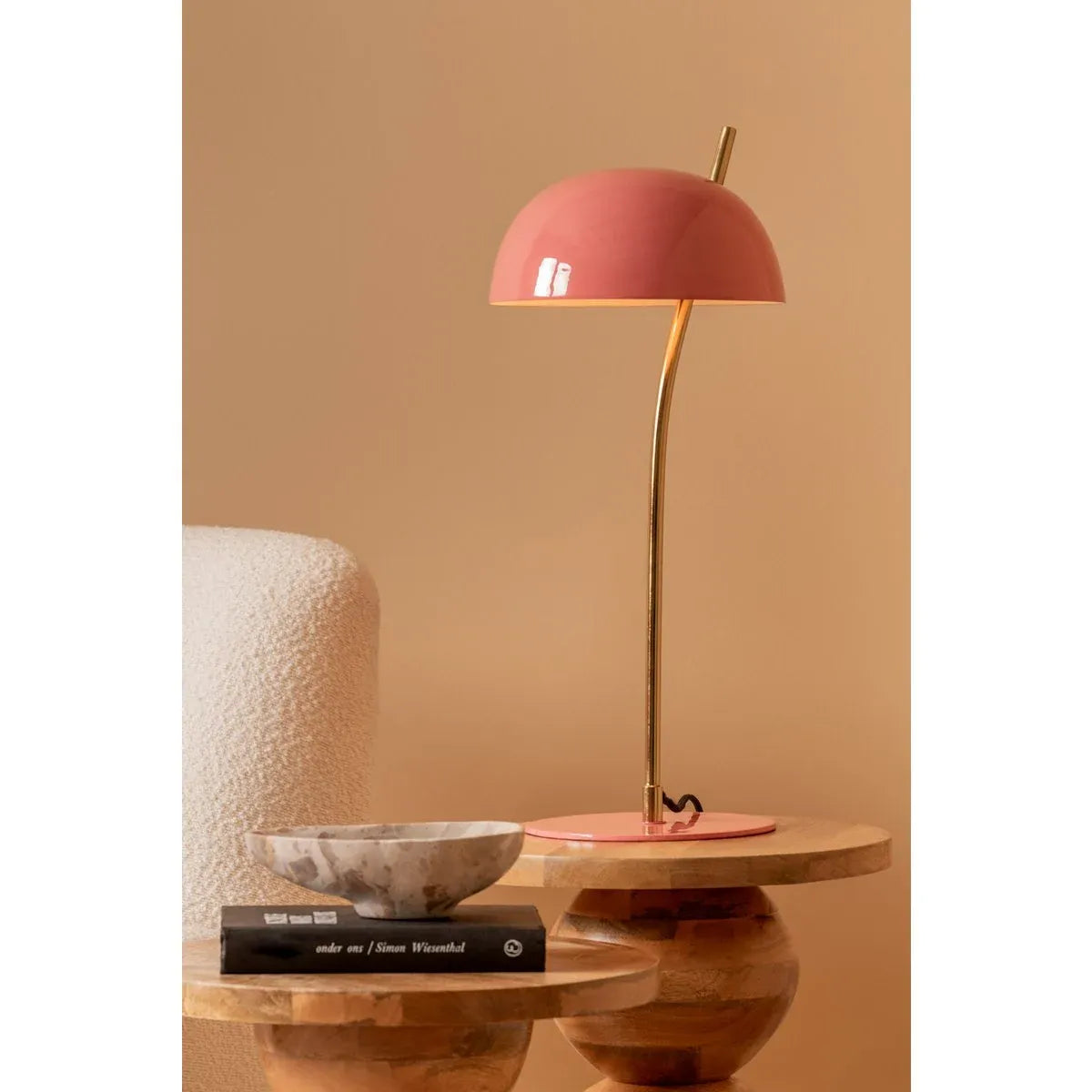 Lampe de chevet Vivo Rose Moderne