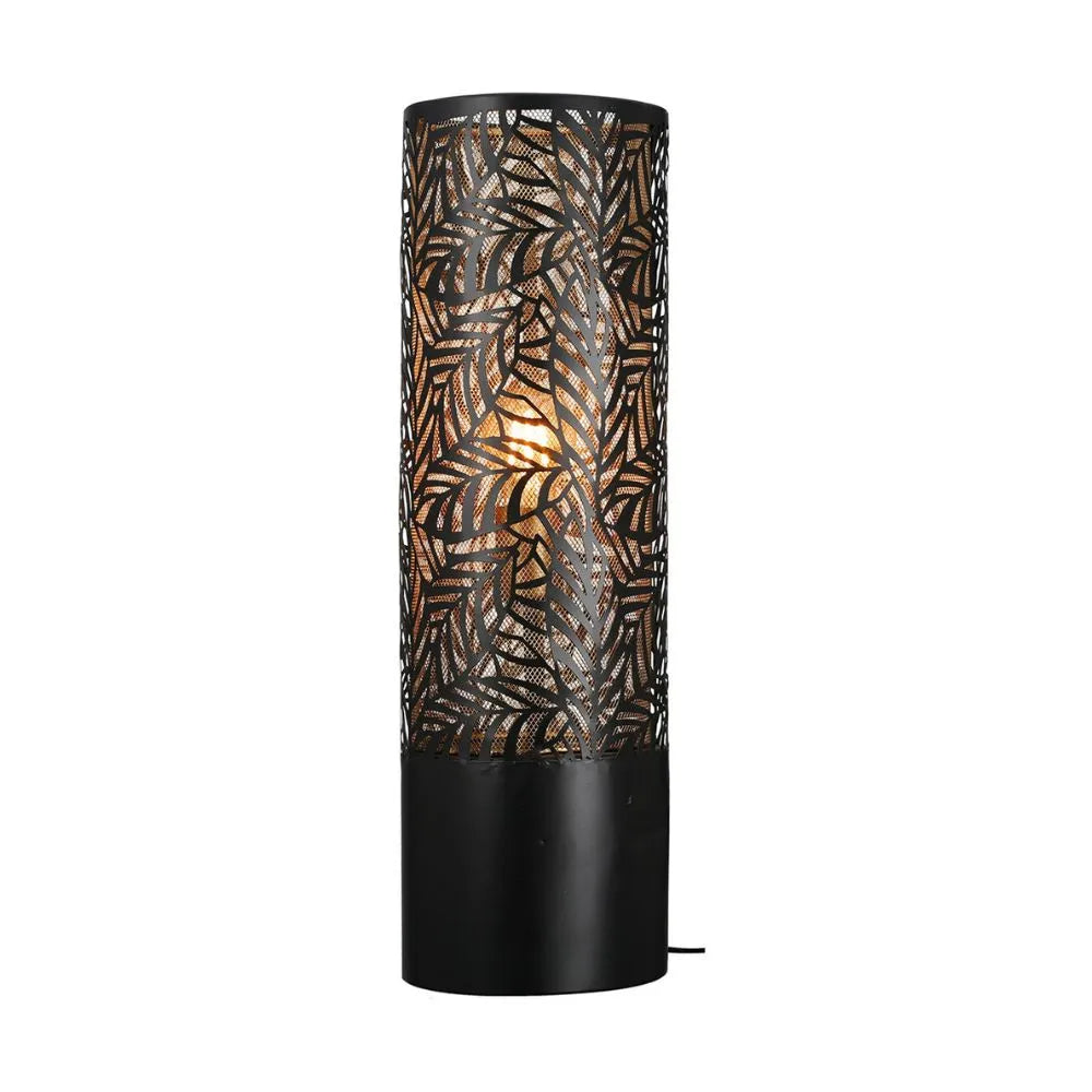 Lampe de Salon sur Pied "Nature" Noir, h.63cm