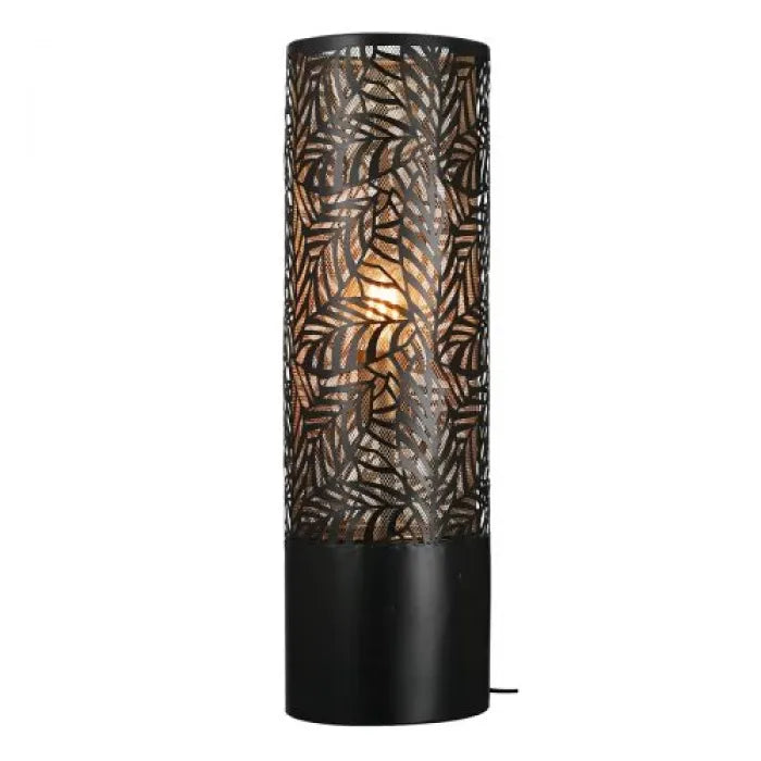 Lampe sur Pied "Nature" noir / or h.43,5cm