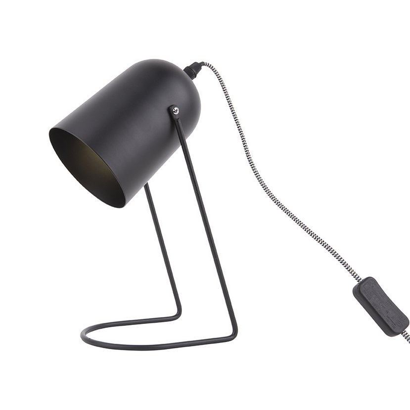 Petite Lampe de Bureau Noire